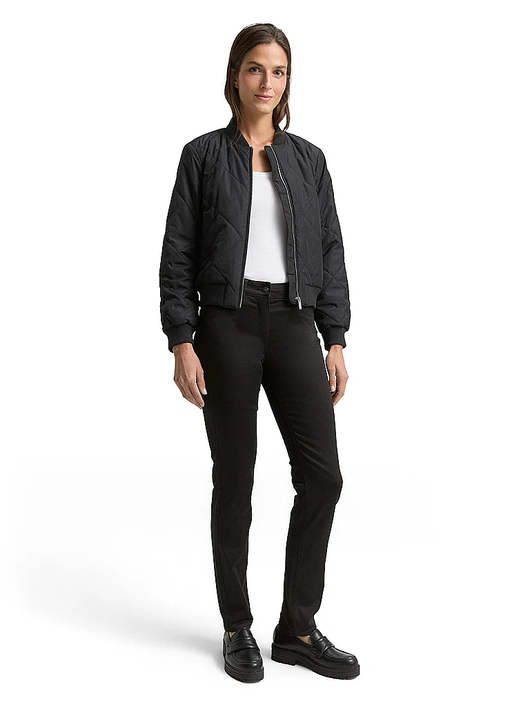 TOM TAILOR Hose Slim Fit TTEDDA  schwarz   38/L30 damen 2